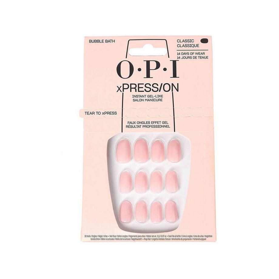 OPI XPRESS/ON Bubble Bath - Ongles artificiels 
