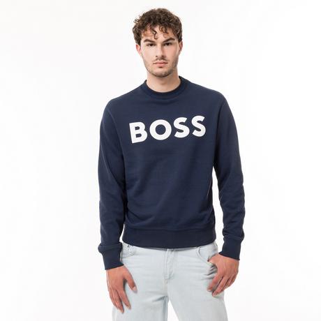 BOSS ORANGE WeBasicCrew Sweat-shirt Imprimé Logo  