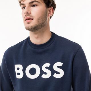 BOSS ORANGE WeBasicCrew Sweat-shirt Imprimé Logo  