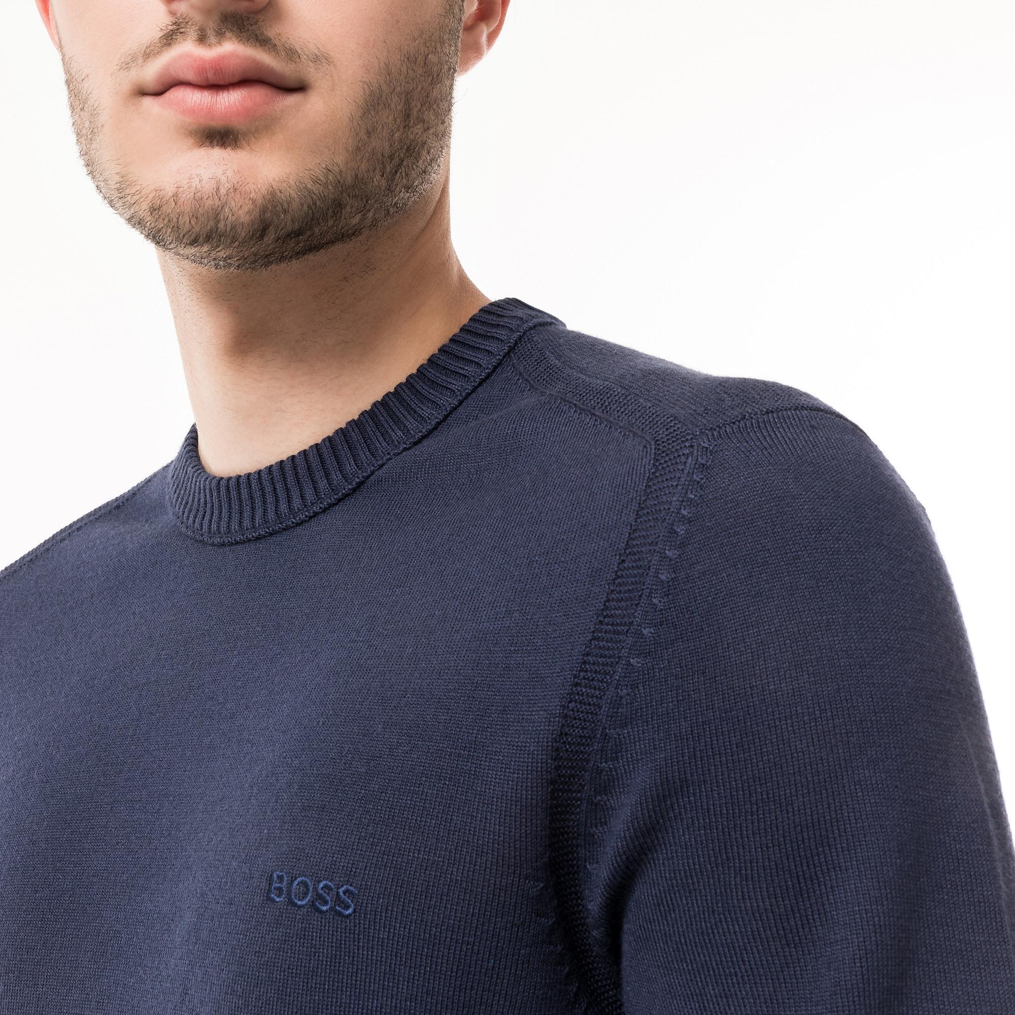 BOSS ORANGE Pullover Rundhals Regular Fit  