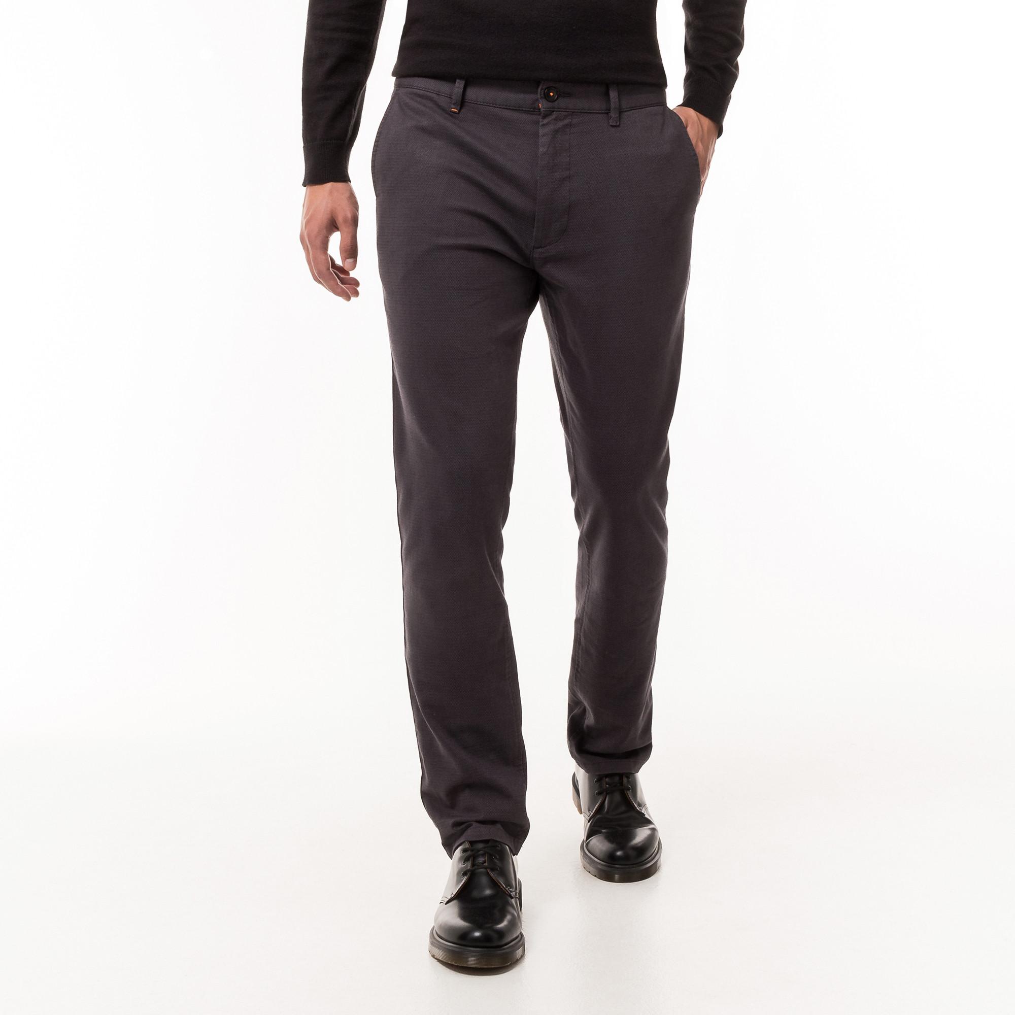 Image of Chinohose, Slim Fit Herren Black L32/W38