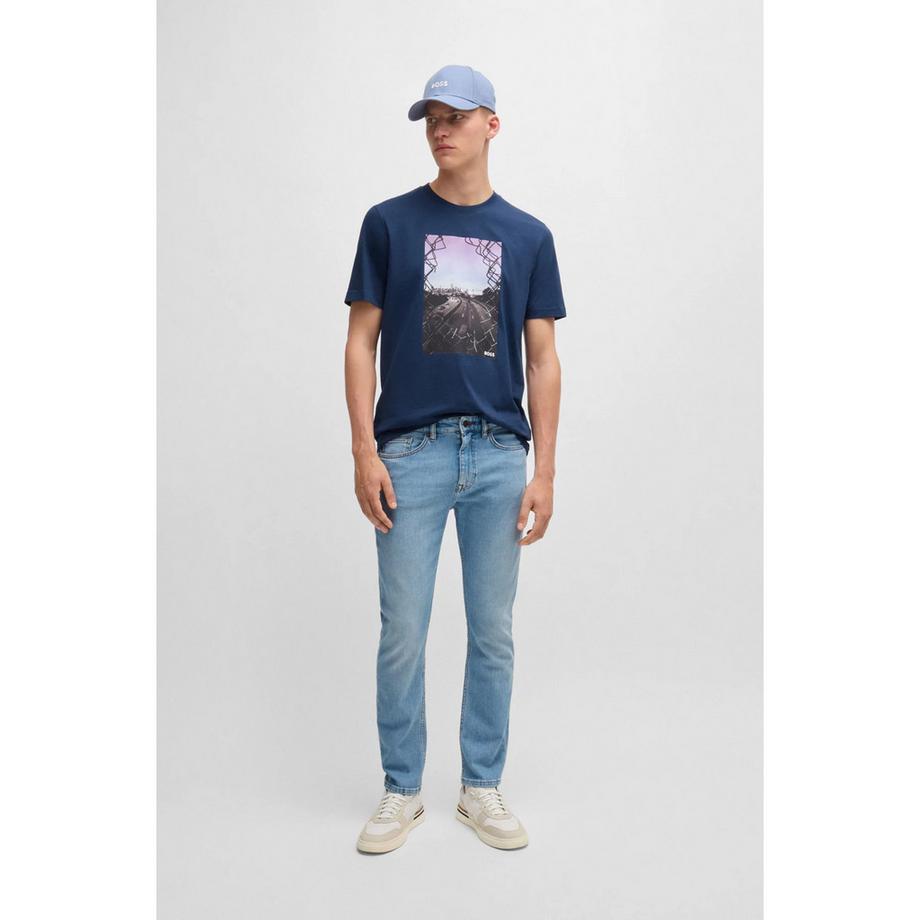 BOSS ORANGE DELAWARE HORZION Slim Fit Jeans  