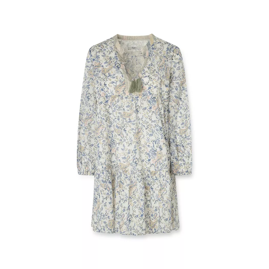 Pepe Jeans London - Kleid, für Damen, Ecru, Größe L