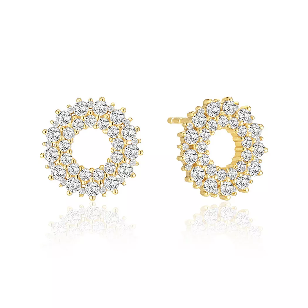 Sif Jakobs - Ohrstecker, Livigno, 17mm, Gold