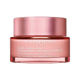CLARINS  Multi-Active Crème Jour Toutes peaux - Glättende Tagescreme für das Gesicht, Booster für mehr Ausstrahlung für jeden Hauttyp 