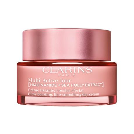 CLARINS  Multi-Active Crème Jour Toutes peaux - Glättende Tagescreme für das Gesicht, Booster für mehr Ausstrahlung für jeden Hauttyp 