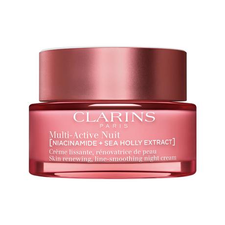 CLARINS  Multi-Active Crème Nuit Toutes peaux - Glättende, hauterneuernde Nachtcreme für das Gesicht für jeden Hauttyp 