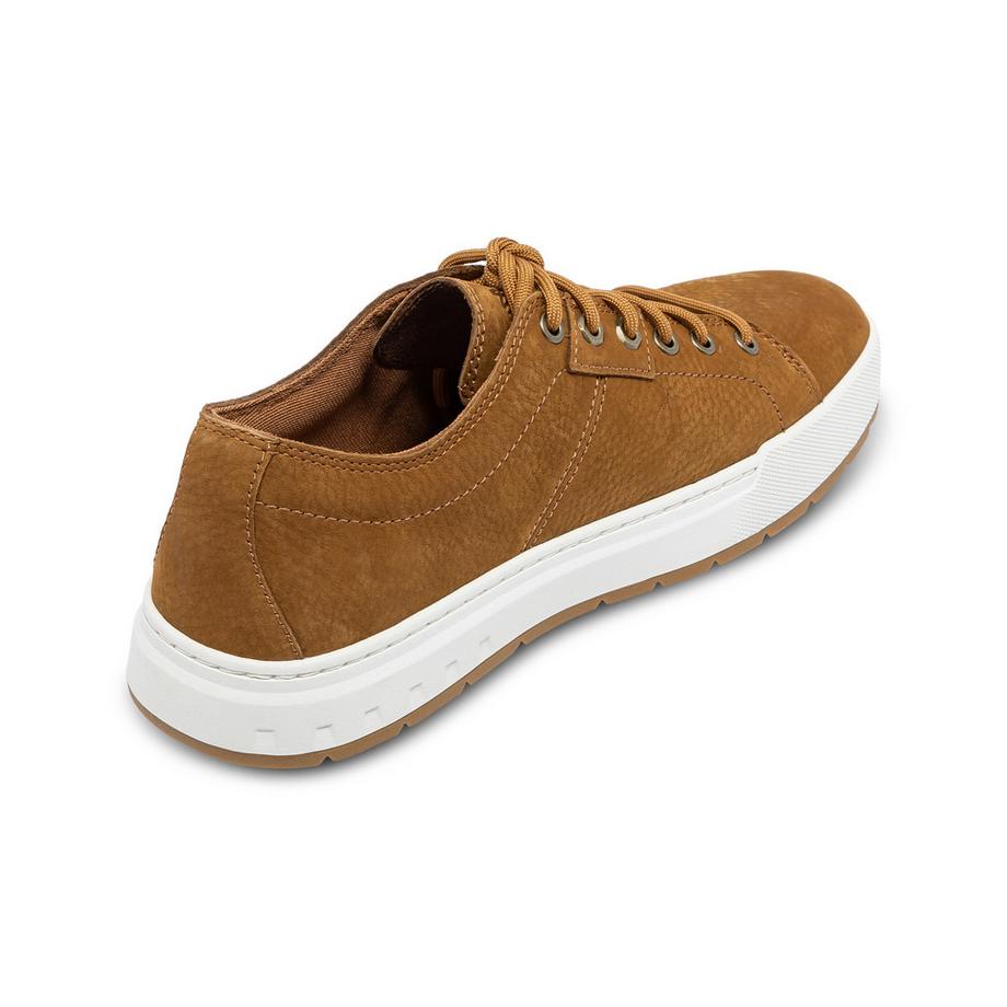 Timberland Maple Grove LOW LACE UP SNEAKER RUST NUBUCK Sneakers, basses 