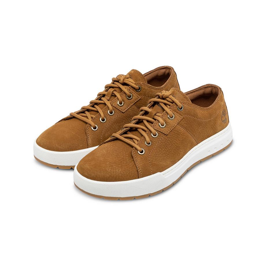 Timberland Maple Grove LOW LACE UP SNEAKER RUST NUBUCK Sneakers, basses 