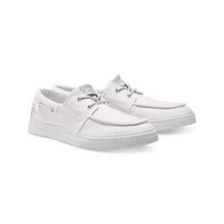 Timberland MYLO BAY LOW LACE UP SNEAKER WHITE CANVAS Sneakers, basses 