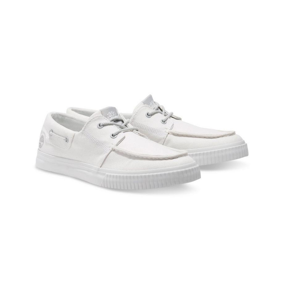 Timberland MYLO BAY LOW LACE UP SNEAKER WHITE CANVAS Sneakers, Low Top 