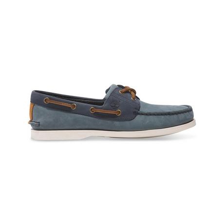 Timberland CLASSIC BOAT BOAT SHOE MEDIUM BLUE NUBUCK Chaussures à lacets 