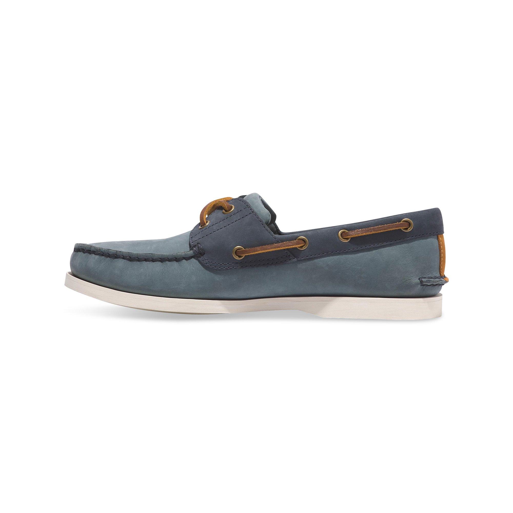 Timberland CLASSIC BOAT BOAT SHOE MEDIUM BLUE NUBUCK Scarpe stringate 