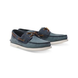 Timberland CLASSIC BOAT BOAT SHOE MEDIUM BLUE NUBUCK Schnürer 