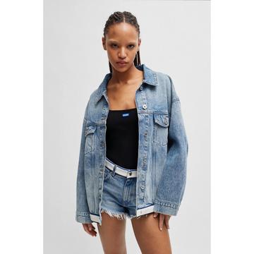 Veste en jeans avec boutons