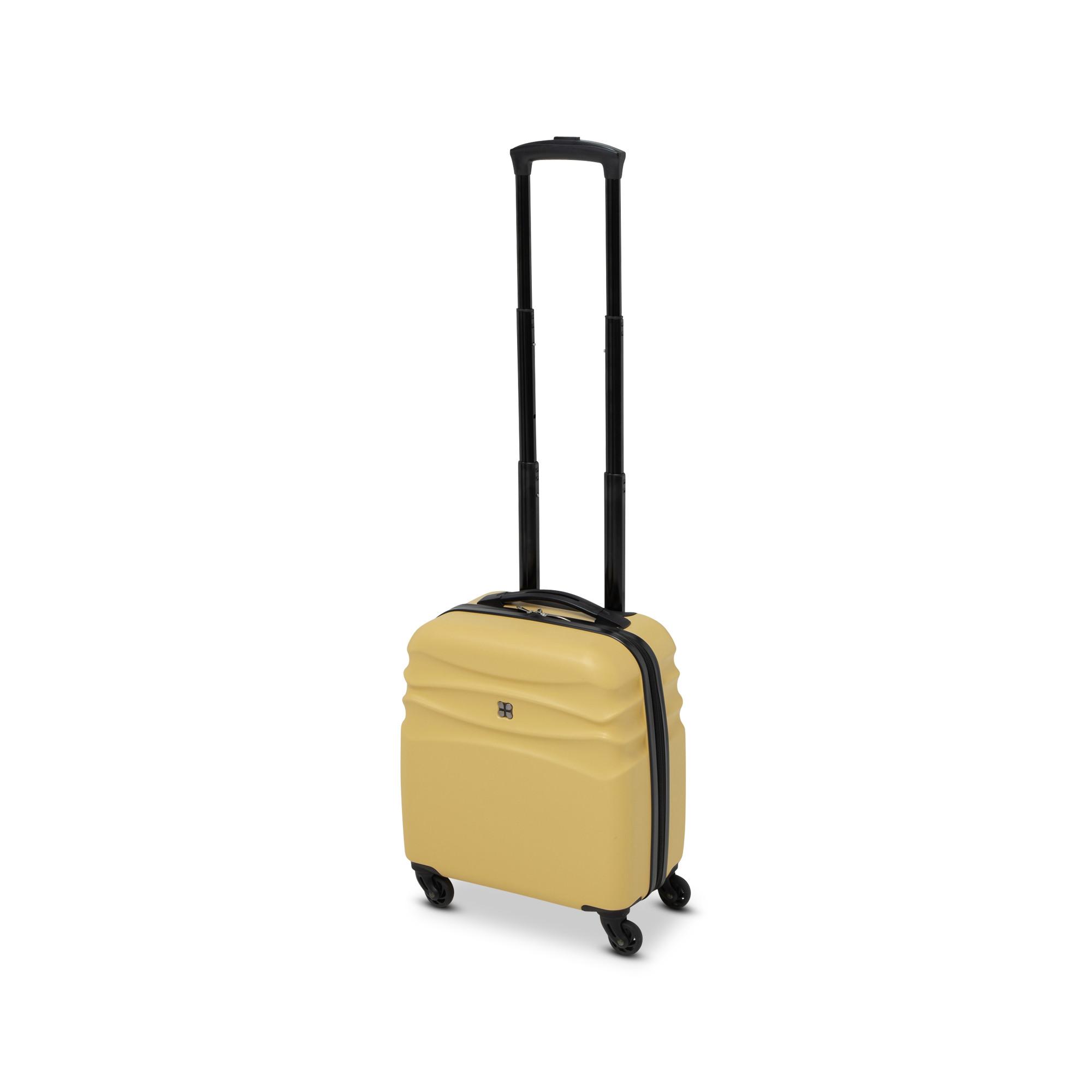 Image of Hartschalenkoffer Spinner, Underseat Unisex Apricot 45cm