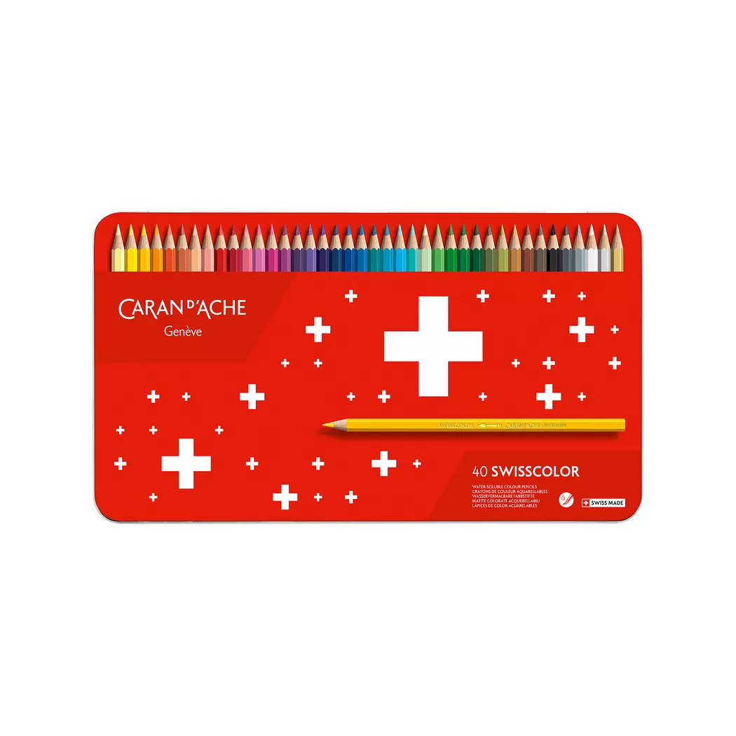 Caran d'Ache - Farbstifte, 34X19X1.3CM, Multicolor