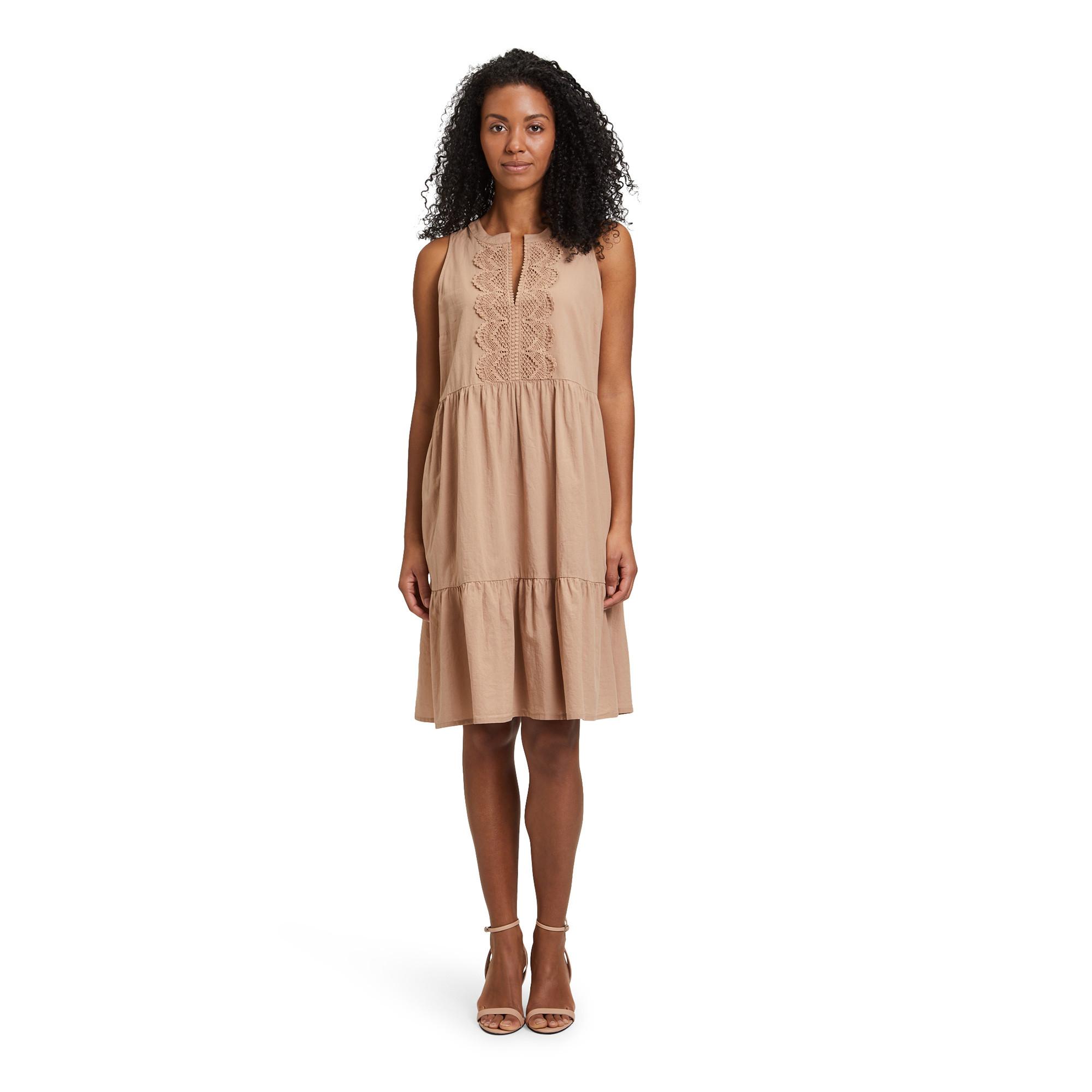 Image of Kleid Damen Taupe 36