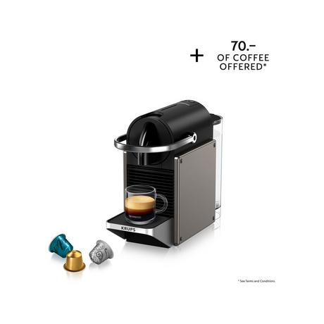 KRUPS Macchina da caffè Nespresso Redesign Titan 