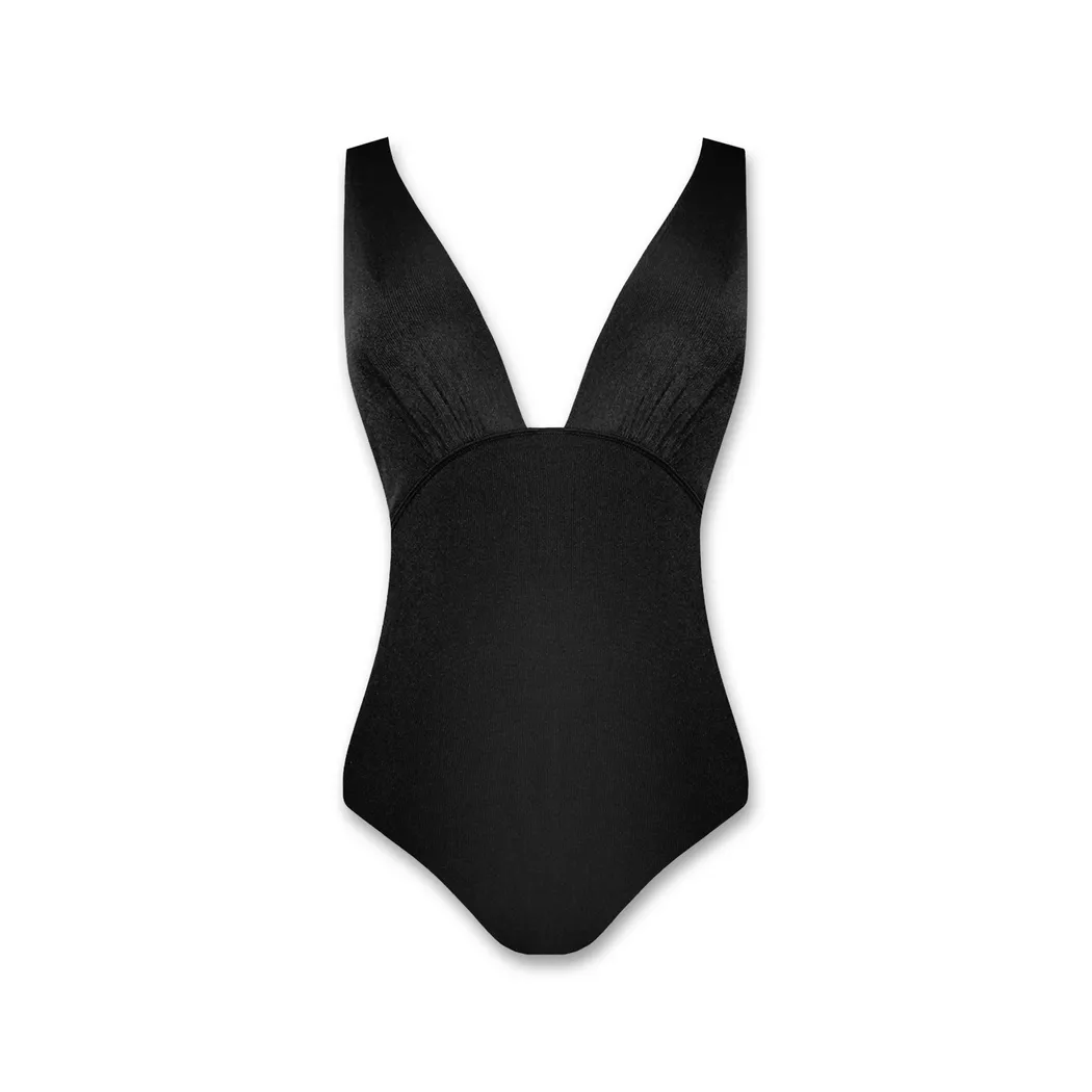 Réjeanne - Periodenbadeanzug, für Damen, Black, Größe 40