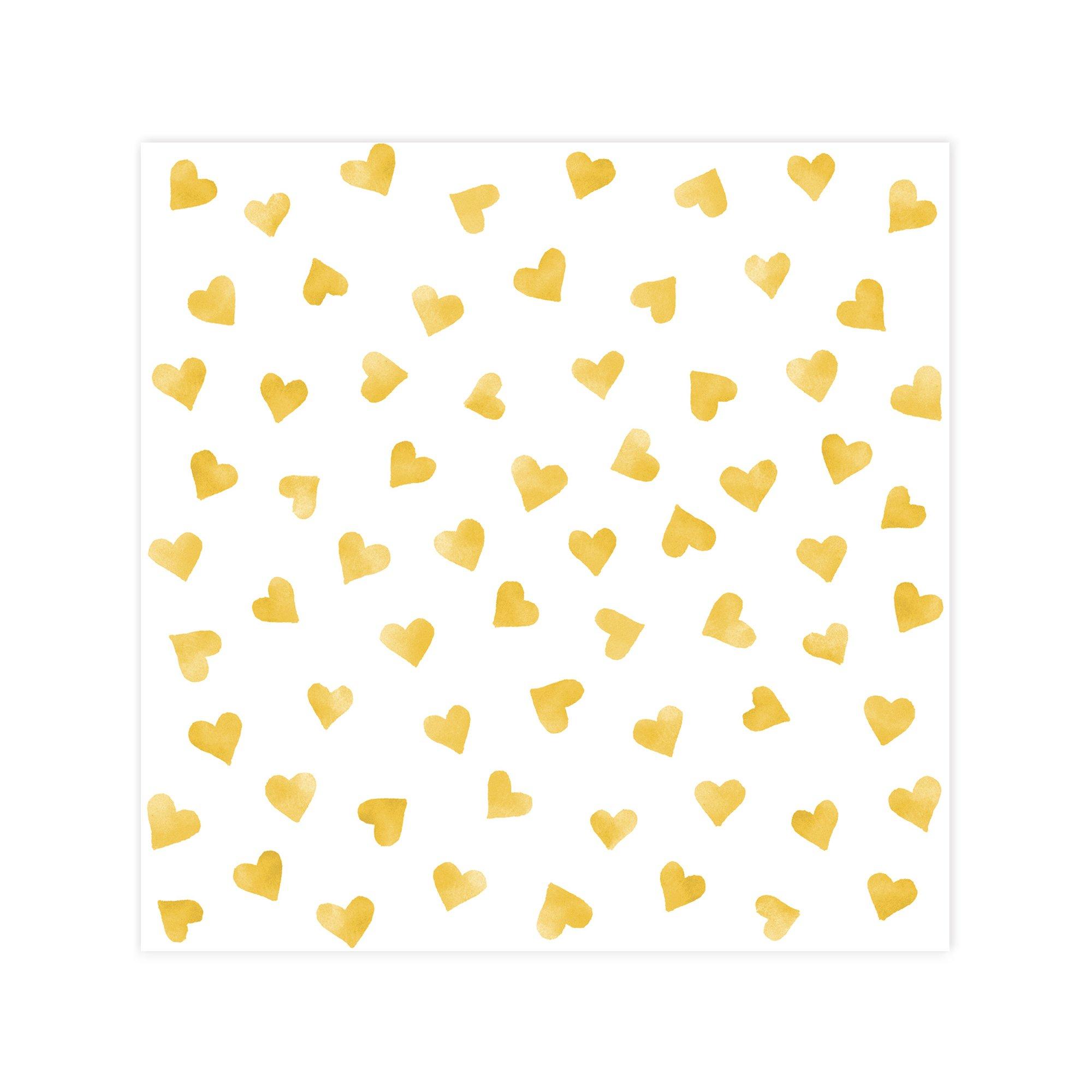 ATELIER Serviettes en papier, 20 pièces My Heart 