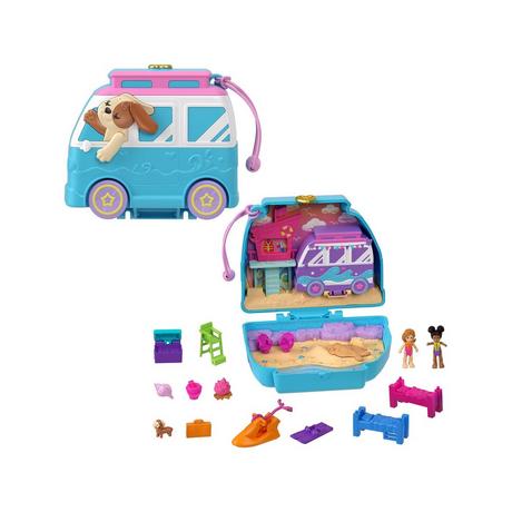 polly pocket  Furgoncino Cucciolo Sole e Mare 