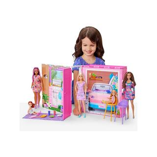 Barbie  Maison de vacances-Coffret et poupée 