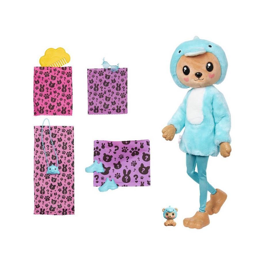 Barbie  Puppe Cutie Reveal Teddybär als Delfin 