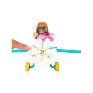 Barbie  Chelsea-Spielset aus Puppe und Flugzeug 
