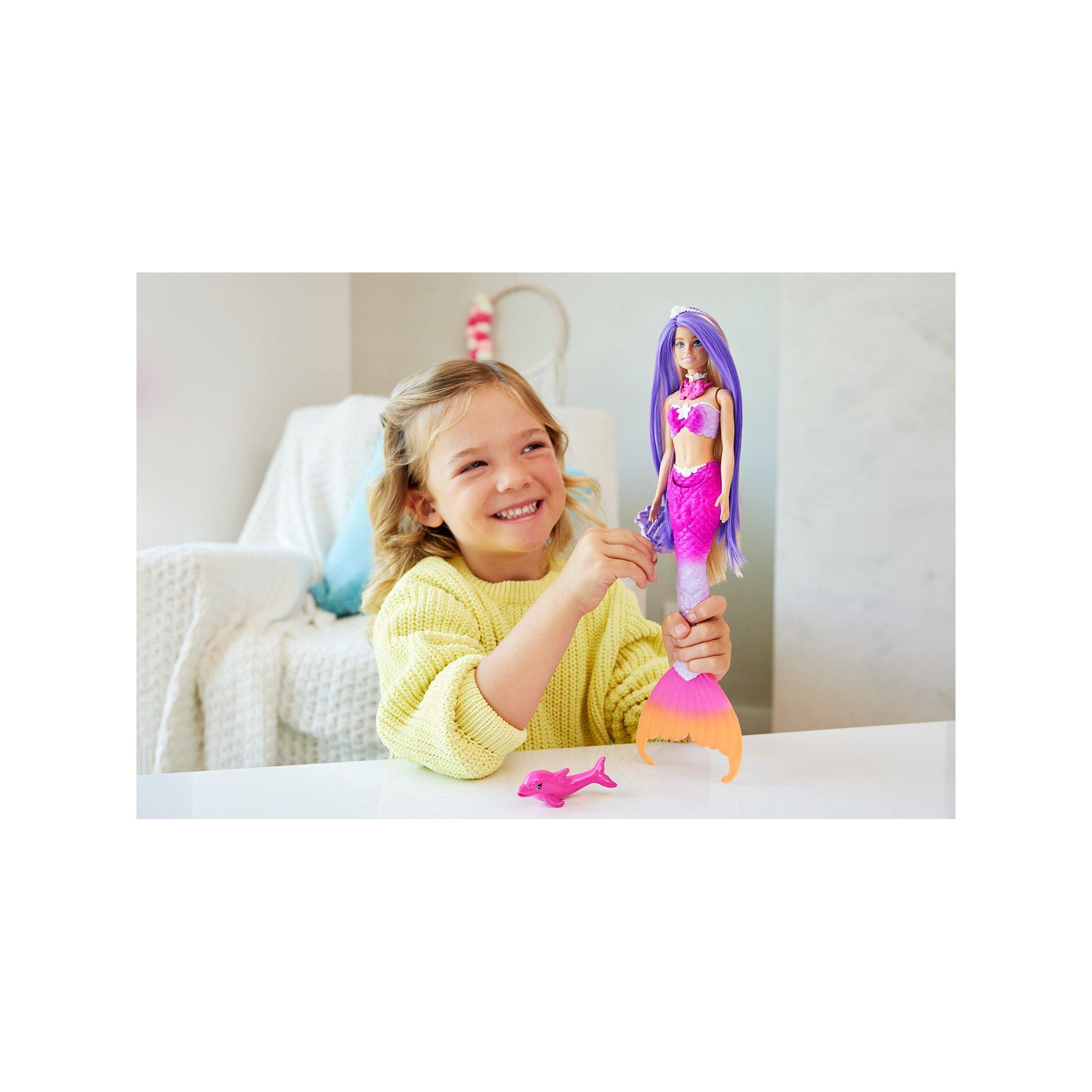 Barbie  Sirène changement couleur 