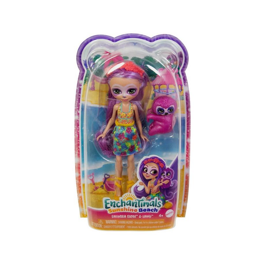 Enchantimals  Sunshine Beach – Lila Faultier 