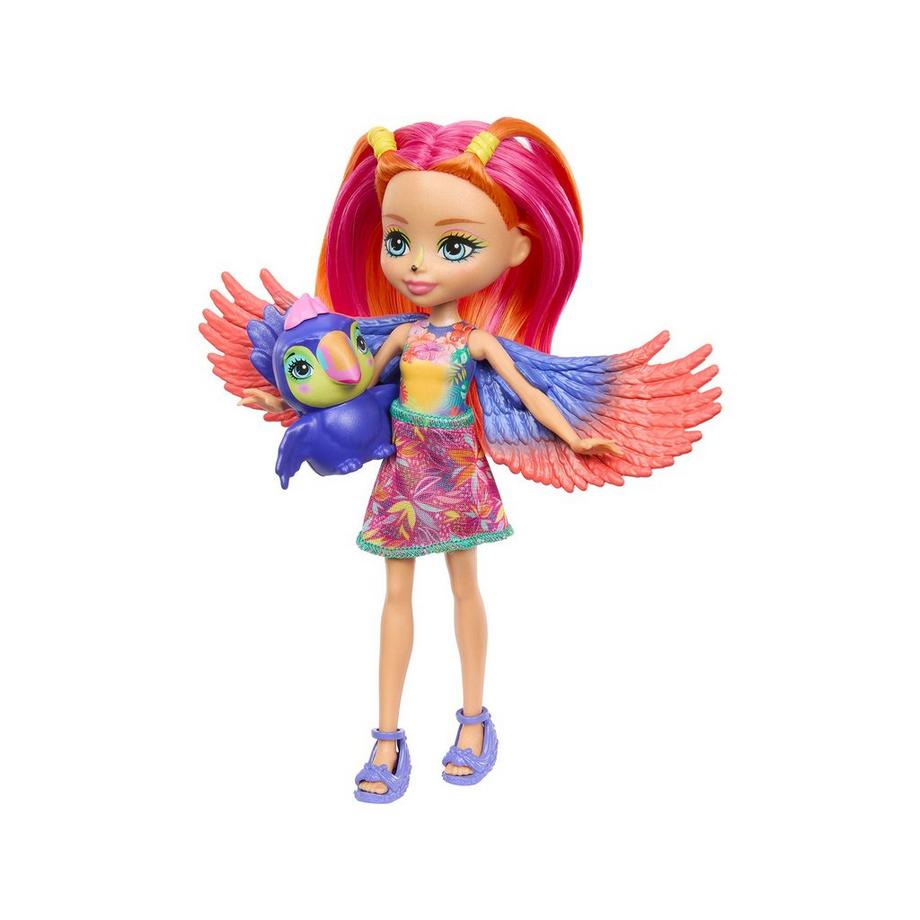 Enchantimals  Sunshine Beach – Trippi il Tucano bambola e personaggio 