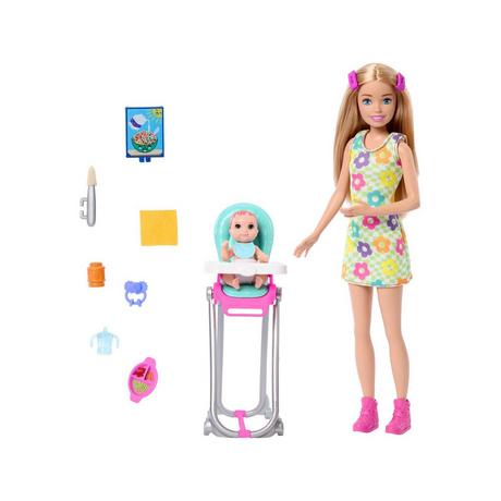 Barbie  Poupées et Coffret Skipper Babysitters Inc 