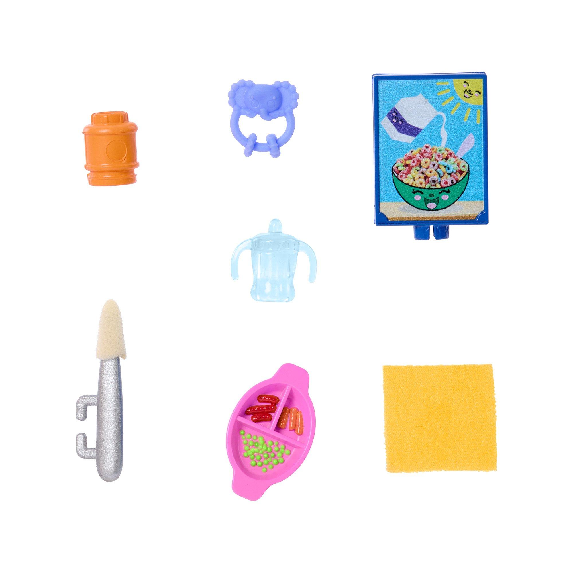 Barbie  Poupées et Coffret Skipper Babysitters Inc 