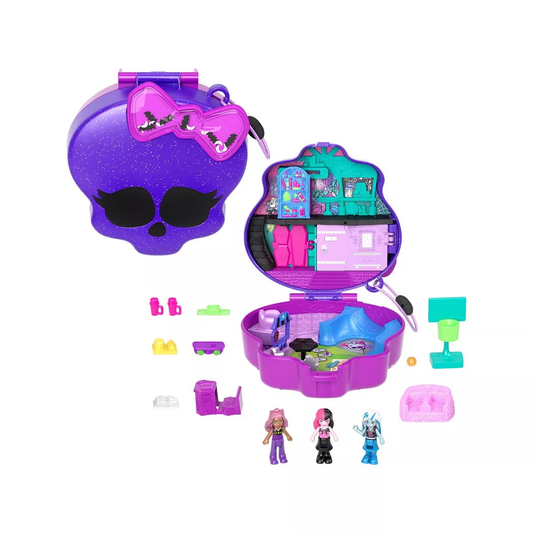 Polly Pocket - Monster High Schatulle, Multicolor