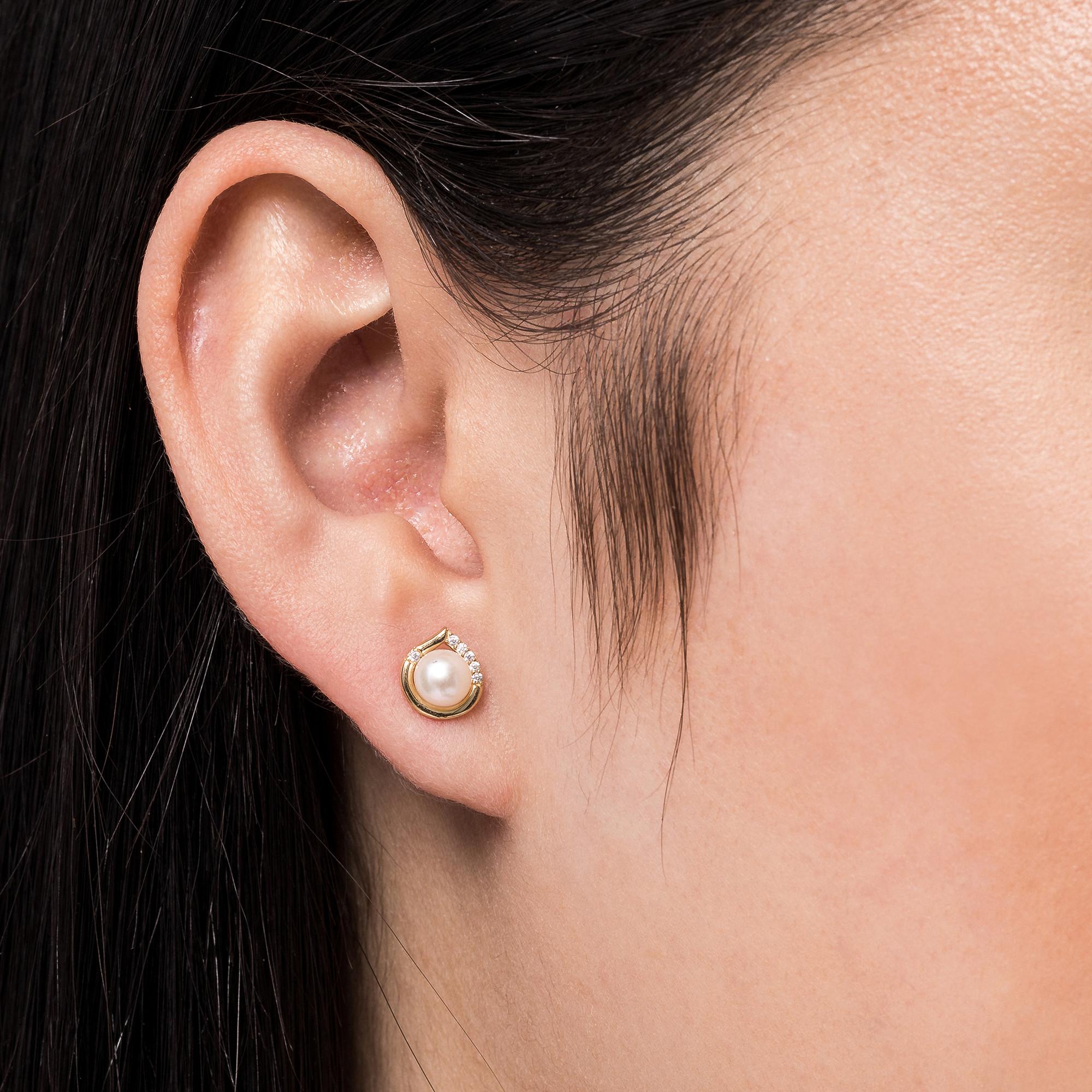 L' Atelier Gold 18 Karat by Manor  Ohrringe 