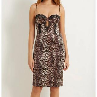 Yamamay Maillot de bain imprimé léopard avec dentelle  