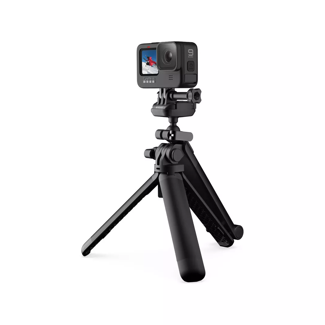 GoPro - Stativset für Actioncam, 3-Way Grip 2.0 (all HERO), Black