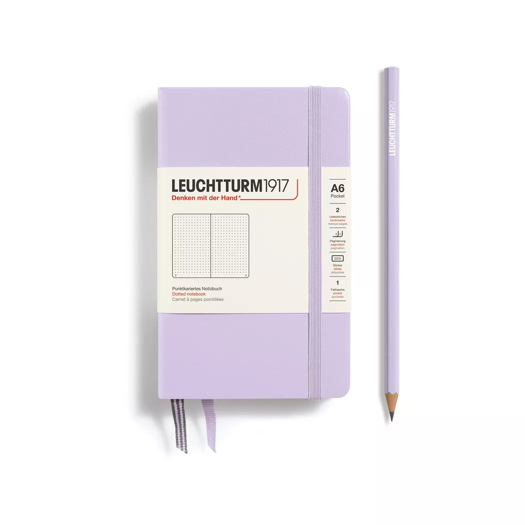 Leuchtturm1917 - Notizbuch, DIN A6, Flieder