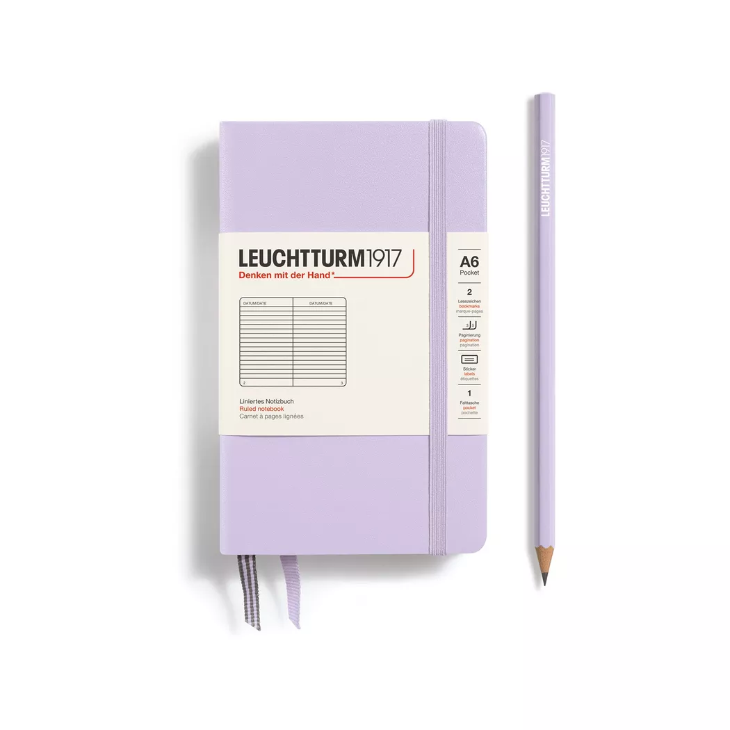 Leuchtturm1917 - Notizbuch, DIN A6, Flieder