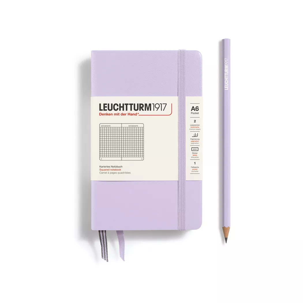Leuchtturm1917 - Notizbuch, DIN A6, Flieder