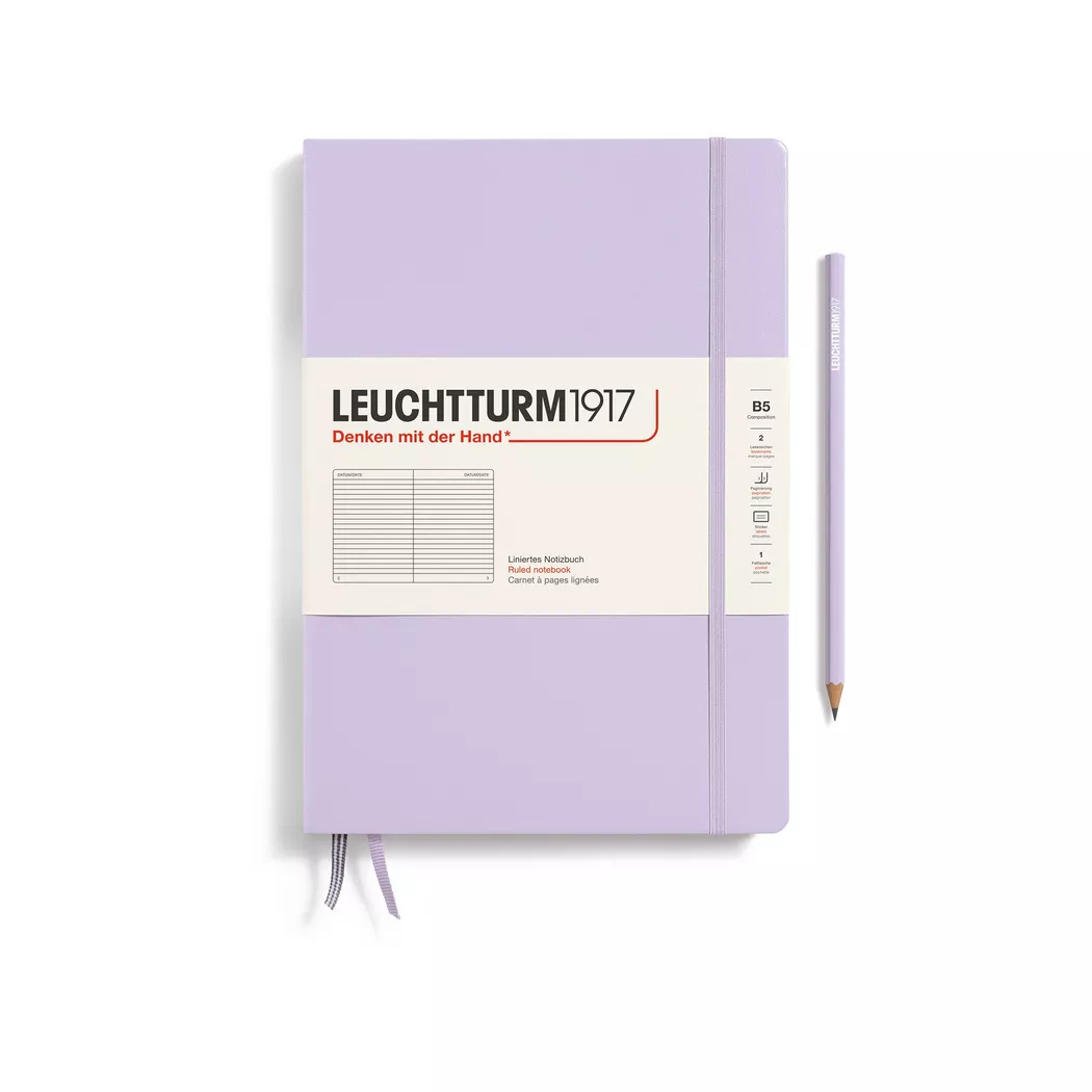 Leuchtturm1917 - Notizbuch, DIN B5, Flieder