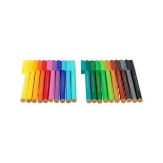 Faber-Castell Set di pennarelli Connector Dino 