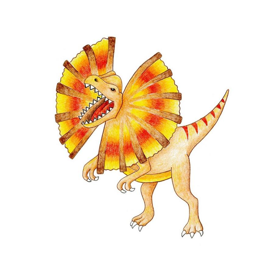 Faber-Castell Crayons de couleur dans une boîte en carton Color Grip Dino 