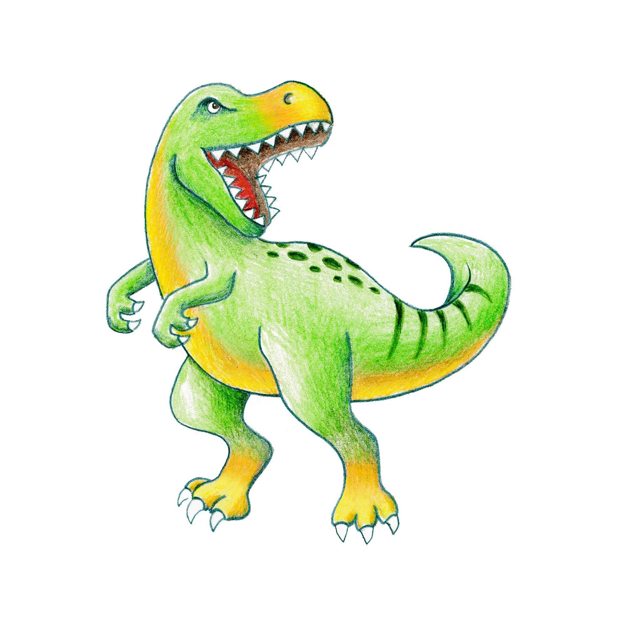 Faber-Castell Crayons de couleur dans une boîte en carton
 Color Grip Dino 