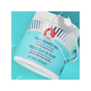 FIRST AID BEAUTY  Disques Eclat du Visage - Soin  aux Acides Glycolique et Lactique 