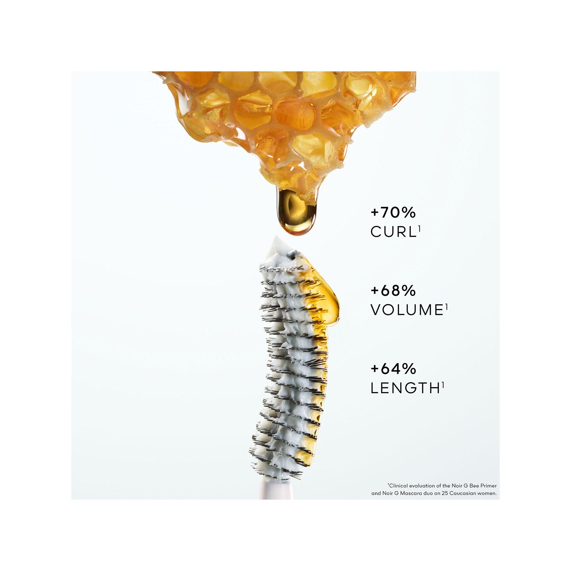 Guerlain  Noir G Bee Primer Base-sérum mascara infusée en miel  91% d'origine naturelle 