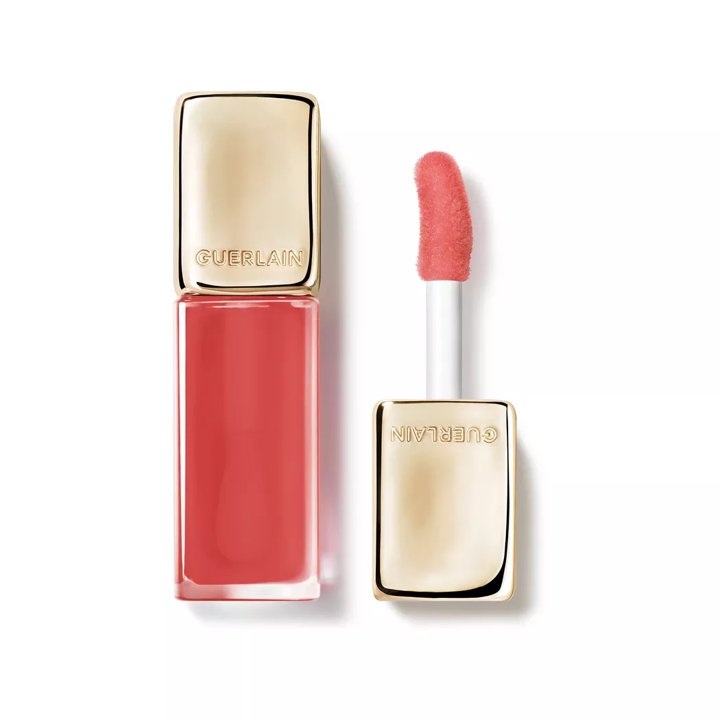 Guerlain - KissKiss Bee Glow Oil 92% natural-origin honey tint lip oil, Kk Bee Glow Oil, 9.5  ml,  HONEY GLOW