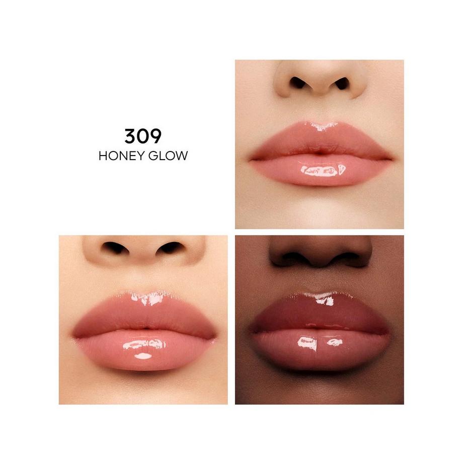 Guerlain KK BEE GLOW OIL KissKiss Bee Glow Oil 92% natural-origin honey tint lip oil 