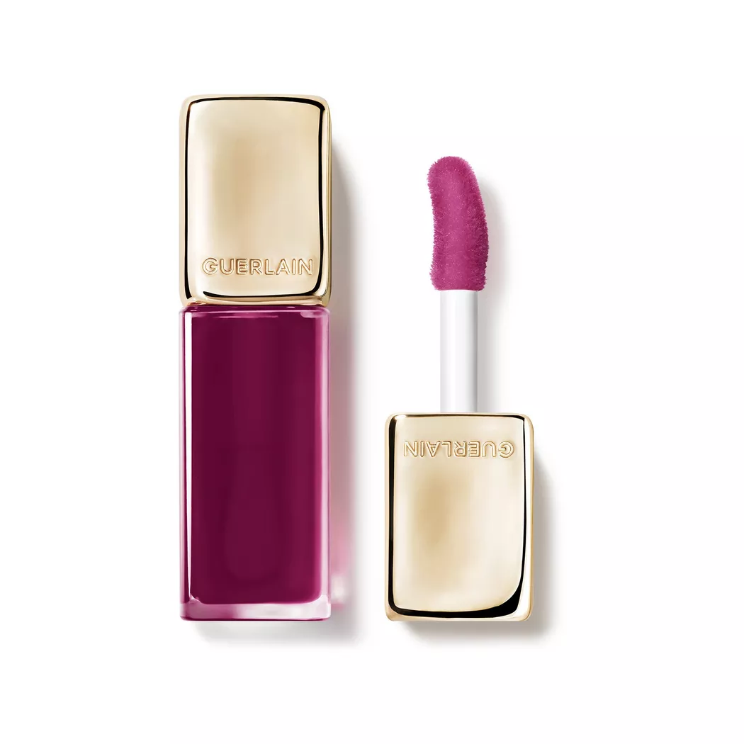 Guerlain - KissKiss Bee Glow Oil 92% natural-origin honey tint lip oil, Kk Bee Glow Oil, 9.5  ml,  LAVENDER GLOW